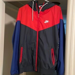 men’s nike windbreaker size medium